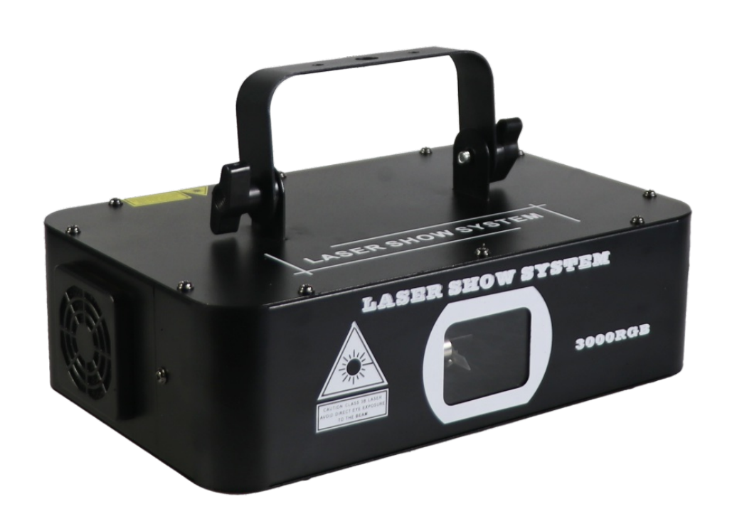 Full color animation laser light